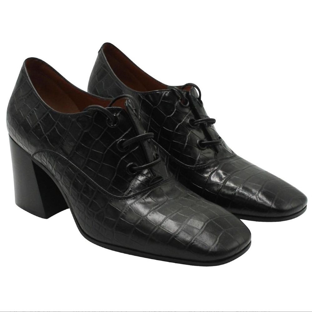 CELINE Oxford block heels 39